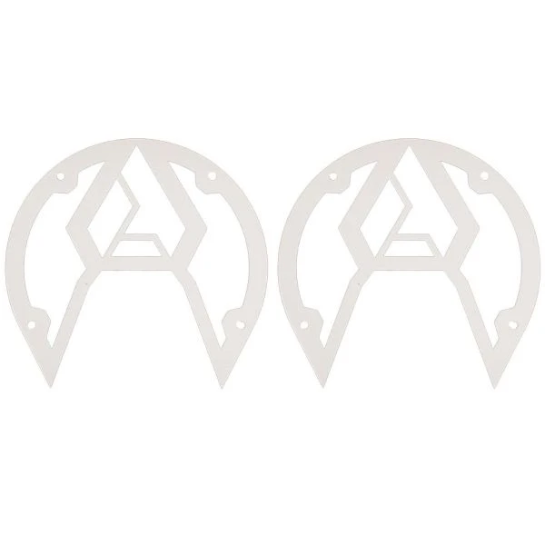 Assault Industries Sidewinder Mirror Color Bezel Kit - White 1 Assault Industries Sidewinder Mirror Color Bezel Kit - White