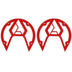 Assault Industries Sidewinder Mirror Color Bezel Kit - Can-Am Red