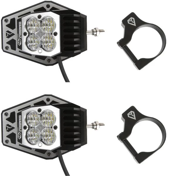 Assault Industries Nighthawk LED Side Mirrors (Pair) W/ 1.5" Clamps 1 Assault Industries Nighthawk LED Side Mirrors (Pair) W/ 1.5" Clamps