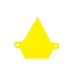 Assault Industries "A" Logo Plate - Yellow