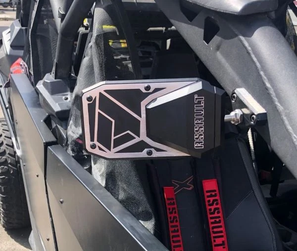 Assault Industries M10 A-Pillar Mount Brackets (Pair) - Raw Can-Am Maverick X3 2 Assault Industries M10 A-Pillar Mount Brackets (Pair) - Raw Can-Am Maverick X3 - Image 2