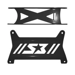 S3 Power Sports Front Gusset Kit (2013+) Can-Am Maverick (All) - Black