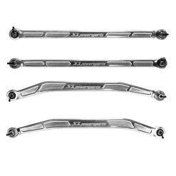 S3 Power Sports High Clearance Radius Rod Set (2018+) Polaris RZR Turbo S - Raw