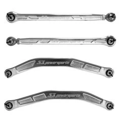 S3 Power Sports High Clearance Radius Rod Set (2018+) Honda Talon X - Raw