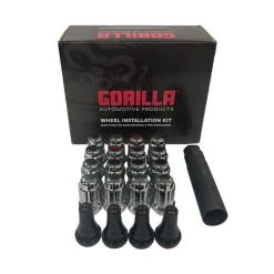 Gorilla Automotive Products Gorilla 10mm X 1.25" Lug Kit & Valve Stems - Chrome