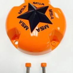 MSA Offroad Wheels MSA Orange Wheel Cap (Fits All MSA Wheels Except M16)