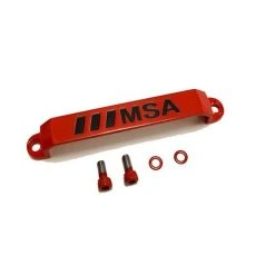 MSA Offroad Wheels MSA R-Forged Red Bolt-On Center Nameplate For 4/137 Wheel