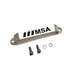 MSA Offroad Wheels MSA R-Forged Brushed Aluminum Bolt-On Center Nameplate For 4/110 Wheel
