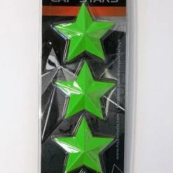 MSA Offroad Wheels Set Of 4 MSA Green Stars (Fits All MSA Wheel Caps Except M16)