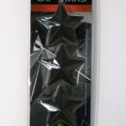 MSA Offroad Wheels Set Of 4 MSA Flat Black Stars (Fits All MSA Wheel Caps Except M16)