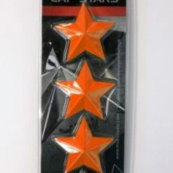 MSA Offroad Wheels Set Of 4 MSA Orange Stars (Fits All MSA Wheel Caps Except M16)
