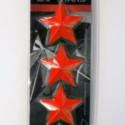 MSA Offroad Wheels Set Of 4 MSA Red Stars (Fits All MSA Wheel Caps Except M16)