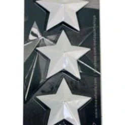 MSA Offroad Wheels Set Of 4 MSA White Stars (Fits All MSA Wheel Caps Except M16)