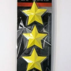 MSA Offroad Wheels Set Of 4 MSA Yellow Stars (Fits All MSA Wheel Caps Except M16)